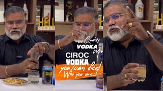 How to Drink Ciroc VODKA  Premium Vodka Experience  Drink Smart [upl. by Etnahs740]