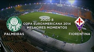 Melhores Momentos  Palmeiras 2 x 1 Fiorentina  Copa EuroAmericana  30072014 [upl. by Neyrb]