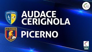 Audace Cerignola  Picerno 01  Gli Highlights [upl. by Dorolisa]