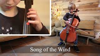 4 Song of the wind  Cello tutorial by Timo  Suzuki book 1 [upl. by Annahsal]