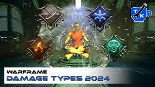 All damage types explained 2024  Warframe [upl. by Presber]