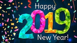 Happy New Year 2019 II Happy New Year Whatsapp Status Video 2019 [upl. by Llerraf261]