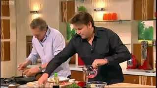 Nick Nairn Halibut with Langoustine Saturday Kitchen Recipe Search [upl. by Yuma]