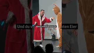 WEIHNACHTSMANN vs OSTERHASE Markus Heusser shorts [upl. by Kirred]