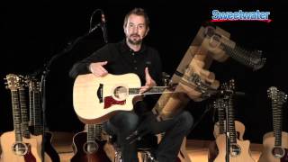 Taylor Guitars 400 Series Acoustic Guitar Demo  Sweetwater Sound [upl. by Htidra612]