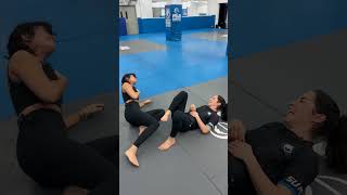 Veronica Hardy teaches Nina Drama Brazilian Jiujitsu LOL  UFC 309 shorts ufc mma [upl. by Sparks256]