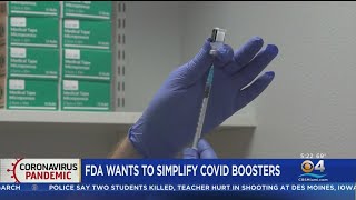 FDA wants to simplify COVID boosters [upl. by Florella465]