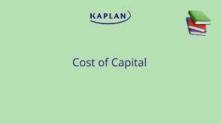 Cost of Capital WACC [upl. by Fletch]