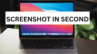 MACBOOK AIR How to Take Screenshots in SECONDS Quick guide [upl. by Babara416]