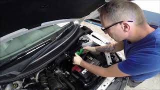 Nissan Qashqai J11 Air Filter Replacement amp Air Box Rattling Fix [upl. by Imugem]