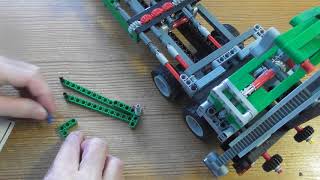 Building Lego Technic Mack Anthem SET 42078 PART 13 [upl. by Inwat]