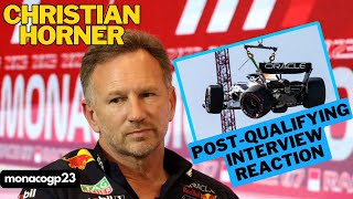 Our floor is exposed😱 Christian Horner f1news [upl. by Odla]