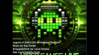 Video Games Live Level 3  Zelda 25th Anniversary Overture  Laura Intravia [upl. by Dolloff713]