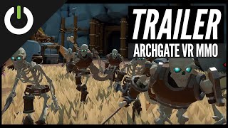 Archgate VR MMO Trailer Samdosoft  PC VR [upl. by Xonnel]