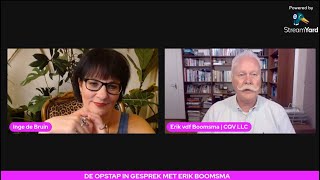 28072021 DE OPSTAP IN GESPREK MET ERIK BOOMSMA [upl. by Elac]