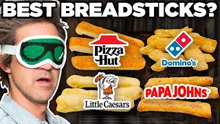 Blind Fast Food Breadsticks Taste Test [upl. by Lam]