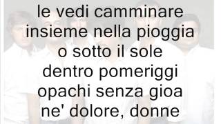 Neri Per Caso  Donne On Screen Lyric [upl. by Margot]