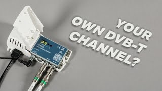 Your own DVBT channel Configuration of the TERRA MHD001 HDMI modulator [upl. by Norry]