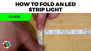 How to Bend LED Strips Around Corners [upl. by Blackmore]