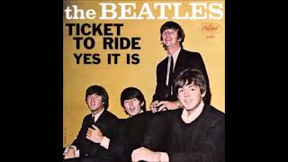 The Beatles  quotTicket To Ridequot 1965 Capitol Records duophonic mix [upl. by Silloh558]