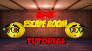 Meme Escape Room  Full Tutorial   Fortnite [upl. by Steere]