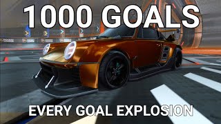 1000 goals with every goal explosion The Highlights [upl. by Nyrraf428]