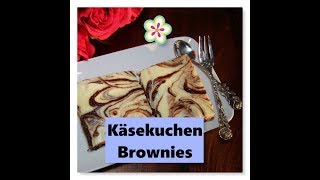 Käsekuchen Brownies ♥ Vorsicht Suchtgefahr [upl. by Synn887]