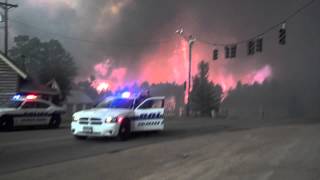 Barely escaping Black Forest fire [upl. by Yllil]