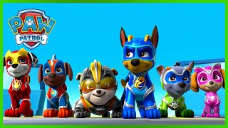 Mighty Pups Stop a Rocket Ship Lighthouse and More  PAW Patrol  Cartoons for Kids Compilation [upl. by Gentilis]