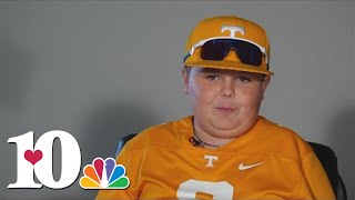 Vols fan goes viral on social media for dance moves during UT vs Florida game [upl. by Moore]