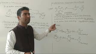 L6 Phenols BSc 2nd year Electrophilic substitution reaction of phenols Phenols [upl. by Crescen]