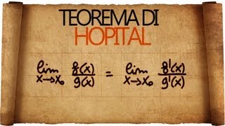 Teorema di Hopital  Spiegazione ed esempi di applicazione [upl. by Schaper595]