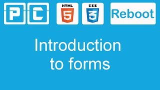 HTML5 and CSS3 beginners tutorial 44  introduction to forms [upl. by Nea903]