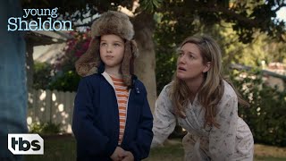 Young Sheldon The Family Sets Off To See The Shuttle Launch Season 1 Episode 8 Clip  TBS [upl. by Stetson]