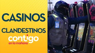 SAN BERNARDO Desbaratan casinos clandestinos pese a clausuras  Contigo en la Mañana [upl. by Enelrac50]