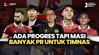 JUS INDO 77  ADA PROGRES TAPI MASI BANYAK PR UNTUK TIMNAS [upl. by Tower555]