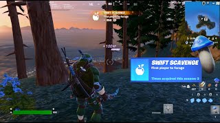 How to get Swift Scavenge Accolade in Fortnite [upl. by Lahcym]