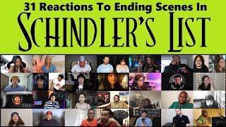 31 Reactions To quotSchindlers Listquot 📜 Ending Scenes [upl. by Dorin238]