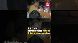 Candlelight vigil in Kaliabor honors Assam movement martyrs [upl. by Denys]