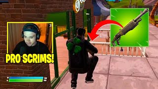 Mongraal First Time Plays PRO Scrims in Fortnite Chapter 2 Remix With Pinq [upl. by Alegnaoj]