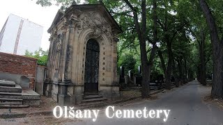 Olšany Cemetery Olšanské hřbitovy  Prague [upl. by Nalon]