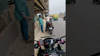 No petrol on roadakka you’re a celebrity 😂🙏🏻 bengaluru lekigoswami z900 [upl. by Larissa]