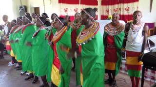 Samburu singers in Maralal Kenya [upl. by Coulson233]