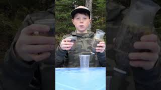 DIY Survival WATER FILTER survival water outdoors diy shorts filter lifehacks [upl. by Berkly]