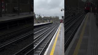 London  Metropolitan Line train Coming into Rayner’s Lane 4k [upl. by Jonette192]