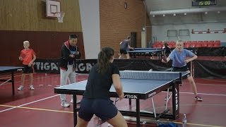 Stor bordtennishelg i Helsingborg [upl. by Anatsirhc]