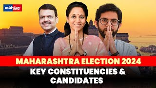 Maharashtra Election 2024 Key Constituencies and Candidates in focus [upl. by Oicanata]