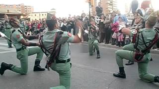 Semana Santa Málaga  Malabares de los Legionarios Cristo de la buena muerte [upl. by Geier772]