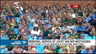 Fikile Mbalula pays tribute to Joost van der Westhuizen [upl. by Tilden]