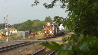 Air products Interchange with the Luzerne Susquehanna and CP Rail [upl. by Nagaer942]